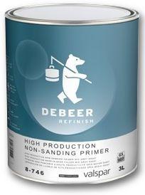Debeer High Production Non-Sanding Primer Mid Grey GS907 DB/8-746